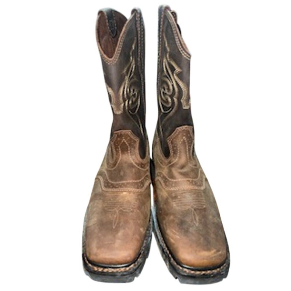 Lincoln Outfitters Mens L9C12 Square Soft Toe Western Work Boots Size 10.5M - Picture 3 of 11